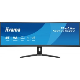 IIYAMA Monitor ProLite 44.5 cala XCB4594DQSU-B1 ,VA,DQHD,2xDP,2xHDMI,1500R,32:9, 450 cd/m2, 3000:1, USB HUB x4 (2x Type-A, 2x Ty
