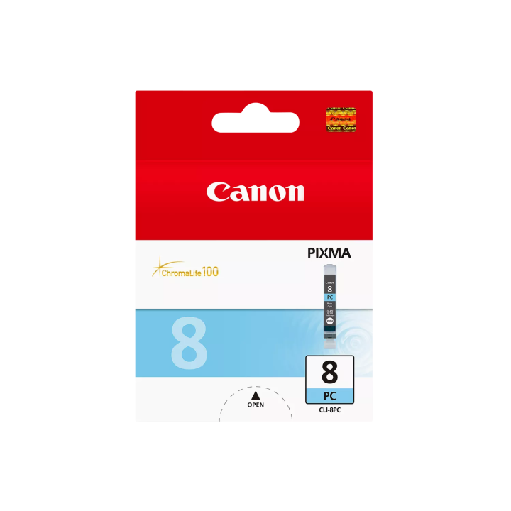TUSZ ORYGINALNY CANON CLI8PC 0624B001 PHOTO CYAN 450 STRON