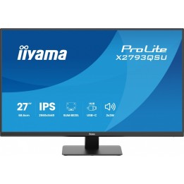 IIYAMA Monitor 27 cali X2793QSU-B1 IPS, QHD, HDMI, DP, 2xUSB