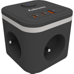 PRZEDŁUŻACZ FELLOWES FELLOWES KOSTKA POWER CUBE CZARNY 100137169