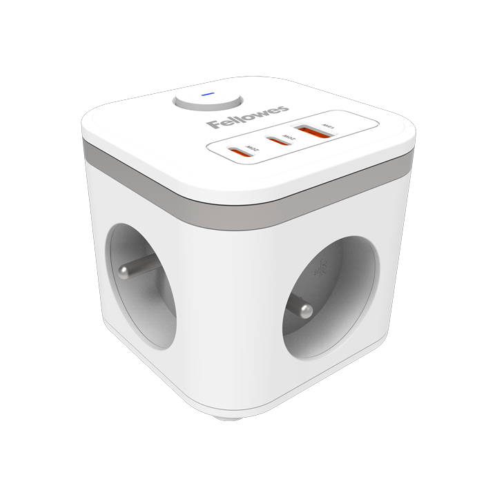 PRZEDŁUŻACZ FELLOWES KOSTKA POWER CUBE BIAŁY 100137170