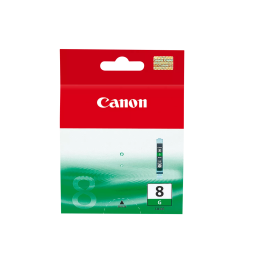 TUSZ ORYGINALNY CANON CLI8GREEN 0627B001 ZIELONY 420 STRON