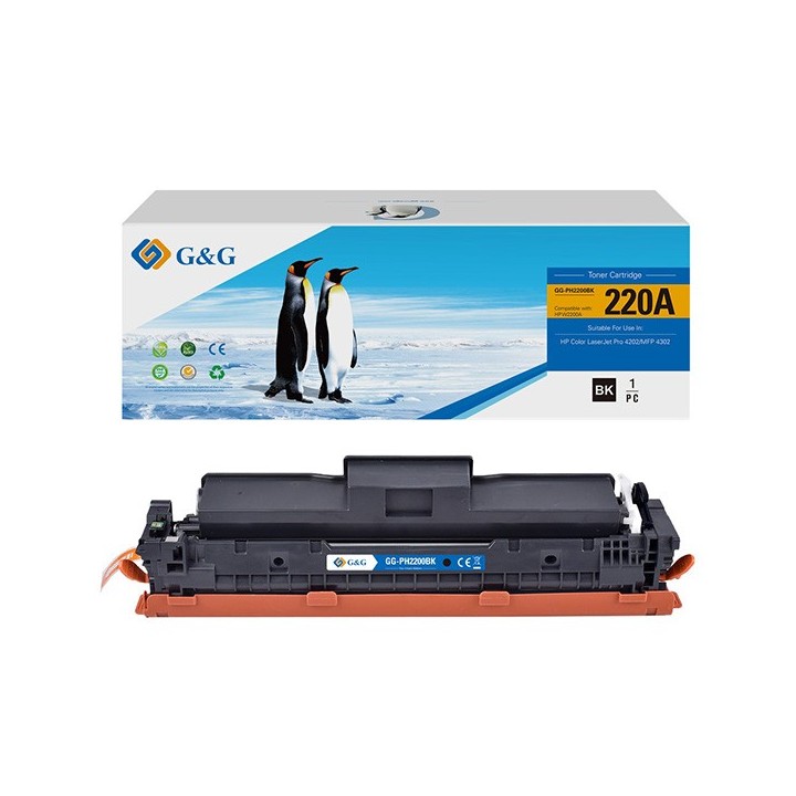 G&G kompatybilny toner z HP 220A, black, 2000s