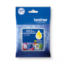 Brother oryginalny ink / tusz LC552XLY, yellow, 1500s