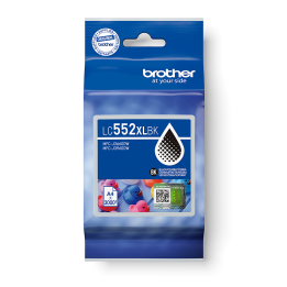 Brother oryginalny ink / tusz LC552XLBK, black, 3000s