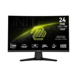 MSI Monitor gamingowy MAG 244C 23,6 cala/LED/FHD/Curv/180Hz/Black