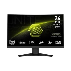 MSI Monitor gamingowy MAG 244C 23,6 cala/LED/FHD/Curv/180Hz/Black