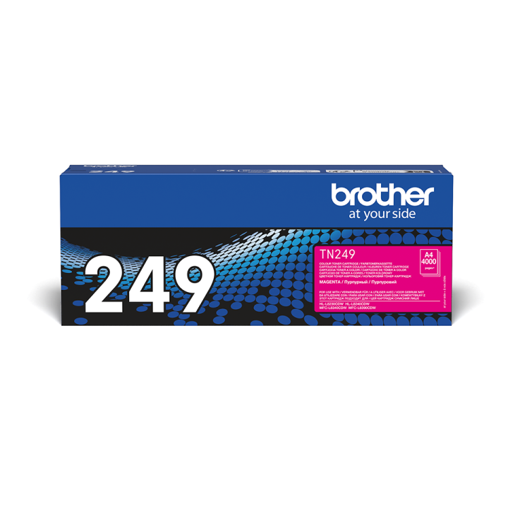 Brother oryginalny toner TN249M, magenta, 4000s