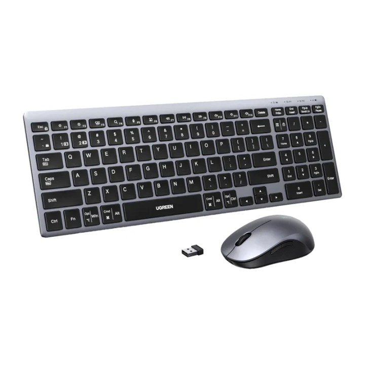 UGREEN Bezprzewodowy zestaw Klawiatura + Mysz MK552