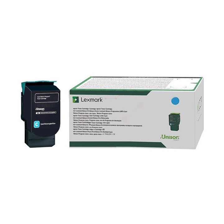 Lexmark oryginalny toner 24B7178, cyan, 6000s