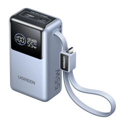 Powerbank 1000mAh UGREEN PB727, 55W, USB + USB-C