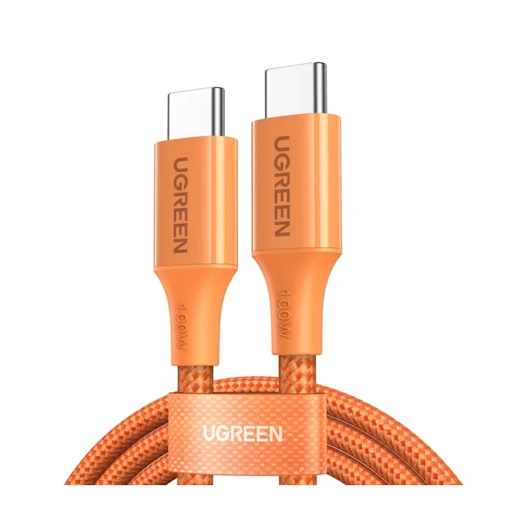 Kabel USB-C UGREEN L502 PD 5A 1m (pomarańczowy)