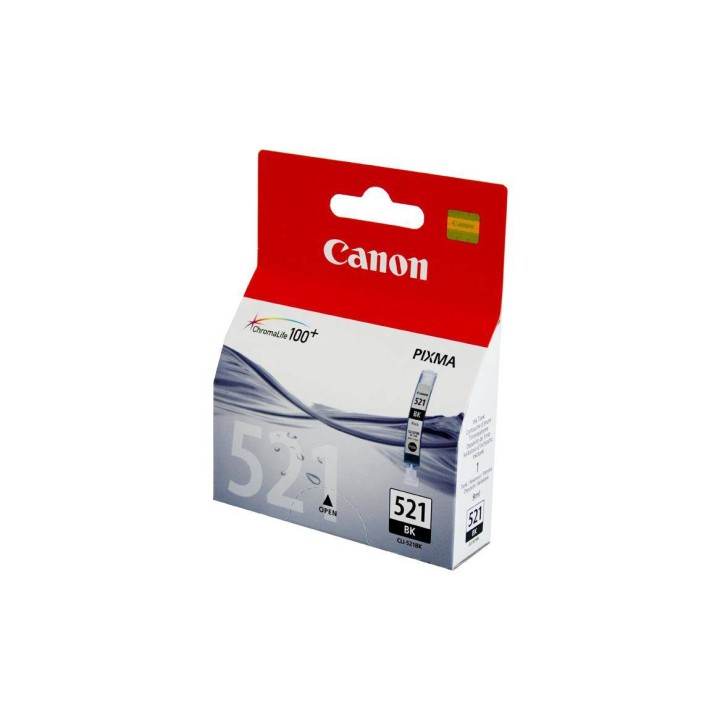 TUSZ ORYGINALNY CANON CLI521BK 2933B001 CZARNY 9 ML