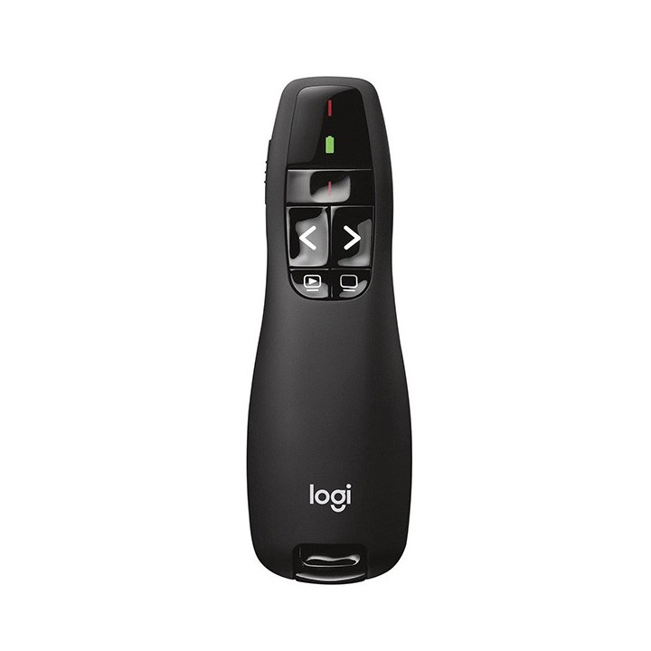 Prezenter bezprzewodowy R400, 2.4Ghz, czarny, Logitech