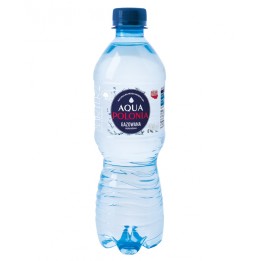WODA MINERALNA GAZOWANA AQUA POLONIA 0,5L bez kaucji