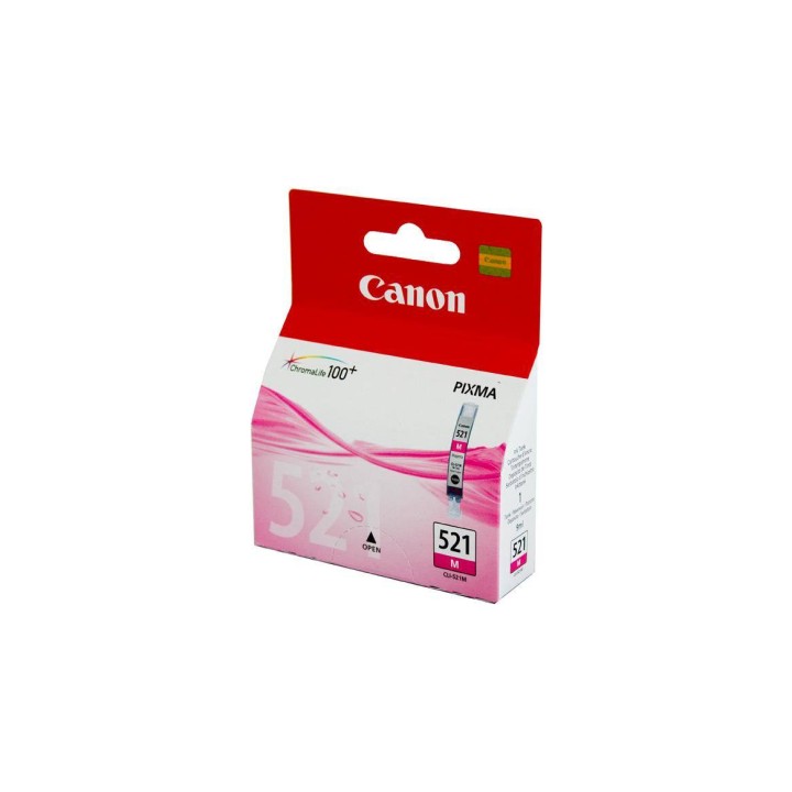 TUSZ ORYGINALNY CANON CLI521M 2935B001 MAGENTA 9 ML