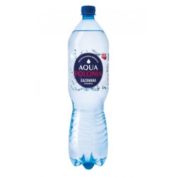 WODA MINERALNA GAZOWANA AQUA POLONIA 1,5L bez kaucji