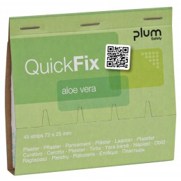 PLASTRY Z ALOESEM PLUM QUICKFIX ALOE VERA BEŻOWE 45 SZT