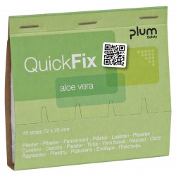 PLASTRY Z ALOESEM PLUM QUICKFIX ALOE VERA BEŻOWE 45 SZT