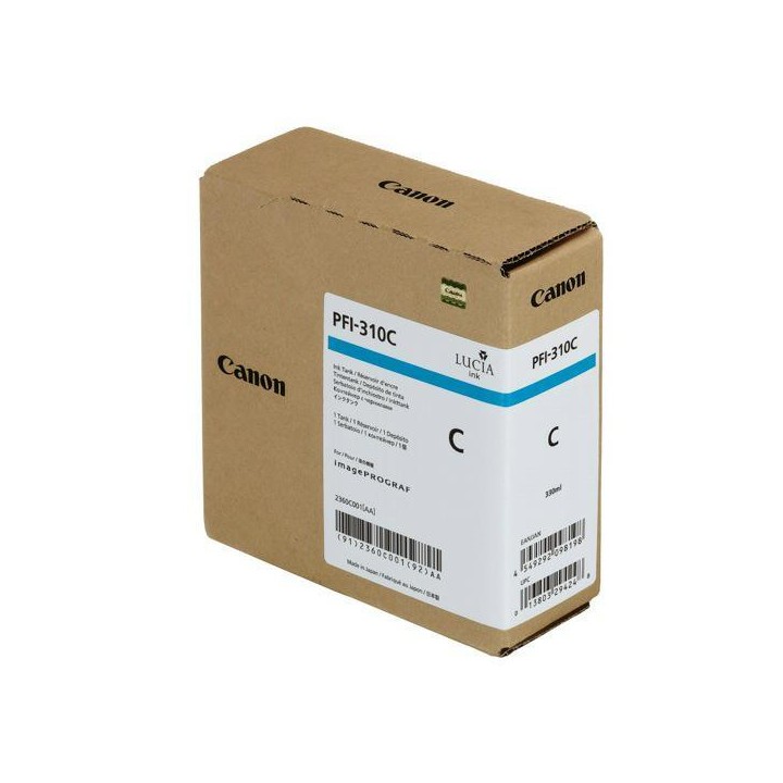 Canon oryginalny ink / tusz PFI-310 C, 2360C001, cyan, 330ml
