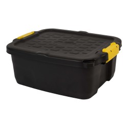POJEMNIK TRANSPORTOWY 24L FELLOWES HEAVY-DUTY™ 100143941 CZARNY/ŻÓŁTY