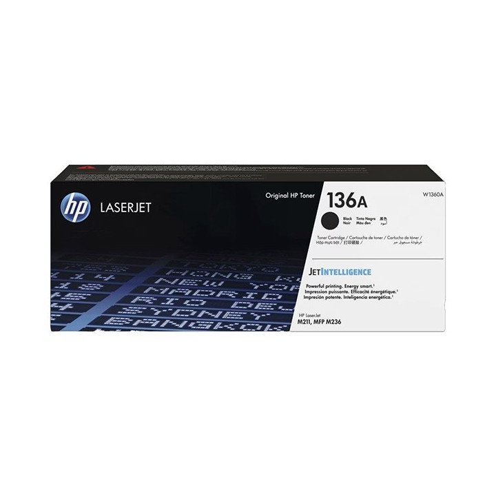 HP oryginalny toner W1360A, HP 136A, black, 1150s