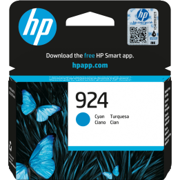 HP oryginalny ink / tusz 4K0U3NECE1, HP 924, cyan, 400s