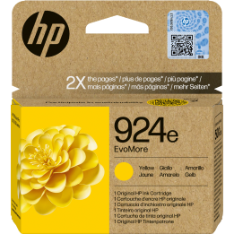 HP oryginalny ink EvoMore 4K0U9NECE1, HP 924e, yellow, 800s