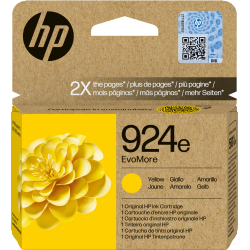 HP oryginalny ink EvoMore 4K0U9NECE1, HP 924e, yellow, 800s