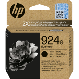 HP oryginalny ink EvoMore 4K0V0NECE1, HP 924e, black, 1000s