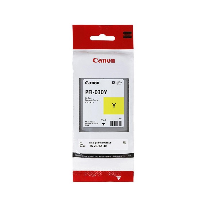 Canon oryginalny ink / tusz PFI-030 Y, 3492C001, yellow, 55ml