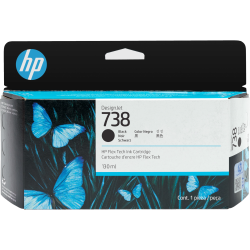 HP oryginalny ink / tusz 498N4A, HP 738, black, 130ml