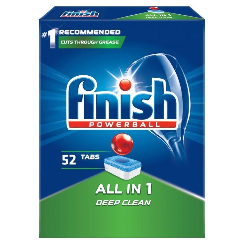 Tabletki do zmywarki CALGONIT FINISH ALL IN ONE Regular 52szt Po Terminie