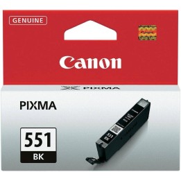 TUSZ ORYGINALNY CANON CLI551BK 6508B001 CZARNY 300 STRON