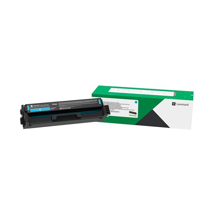 Lexmark oryginalny toner 20N20C0, cyan, 1500s, return