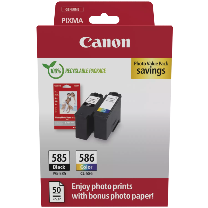 Canon oryginalny ink / tusz GP-501, 6205C004, Black/colour