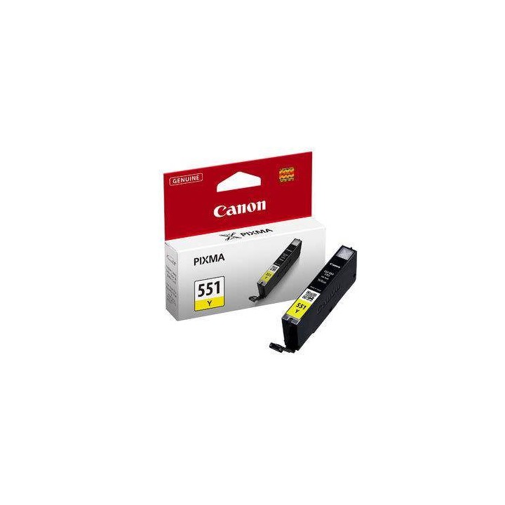 TUSZ ORYGINALNY CANON CLI551Y 6511B001 YELLOW 7 ML