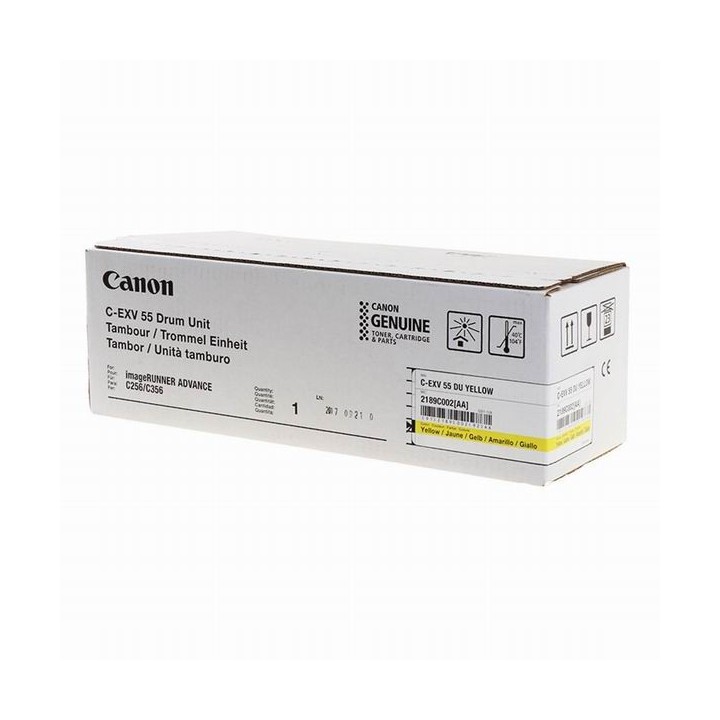 Canon oryginalny bęben C-EXV55 Y, 2189C002, yellow, 45000s