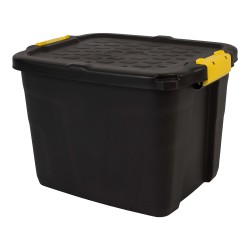 POJEMNIK TRANSPORTOWY 42L FELLOWES HEAVY-DUTY™ 100143942 CZARNY/ŻÓŁTY
