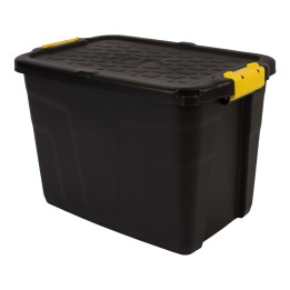 POJEMNIK TRANSPORTOWY 60L FELLOWES HEAVY-DUTY™ 100143943 CZARNY/ŻÓŁTY