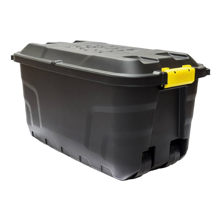 POJEMNIK TRANSPORTOWY 75L FELLOWES HEAVY-DUTY™ 100143944 CZARNY/ŻÓŁTY