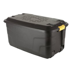 POJEMNIK TRANSPORTOWY 110L FELLOWES HEAVY-DUTY™ 100143945 CZARNY/ŻÓŁTY