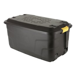 POJEMNIK TRANSPORTOWY 145L FELLOWES HEAVY-DUTY™ 100143946 CZARNY/ŻÓŁTY