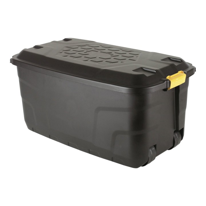 POJEMNIK TRANSPORTOWY 145L FELLOWES HEAVY-DUTY™ 100143946 CZARNY/ŻÓŁTY