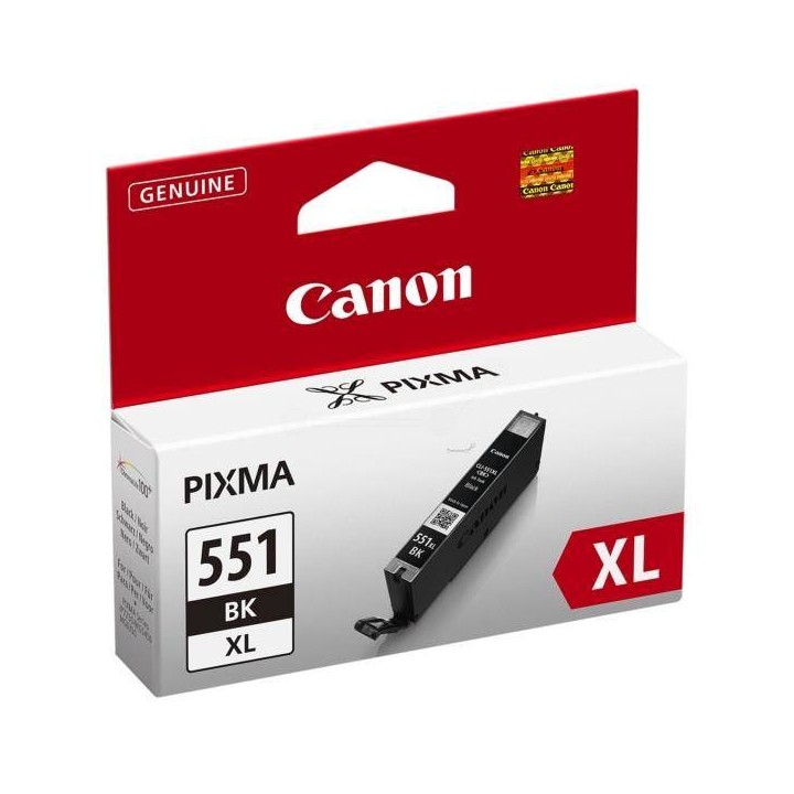 TUSZ ORYGINALNY CANON CLI551BK XL 6443B001 CZARNY 11 ML
