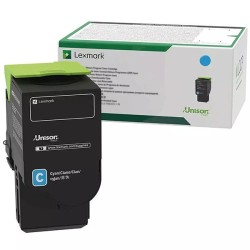 Lexmark oryginalny toner 75M20C0, cyan, 2000s