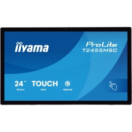IIYAMA Monitor 24 cale T2455MSC-B2 POJ.10PKT.IPS,HDMI,DP,USB3.0,CAM,MIC, FHD 120Hz
