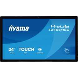 IIYAMA Monitor 24 cale T2455MSC-B2 POJ.10PKT.IPS,HDMI,DP,USB3.0,CAM,MIC, FHD 120Hz