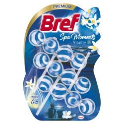 ZAWIESZKA WC KULKI ZAPACHOWE BREF SPA MOMENTS VITALITY 50GX3