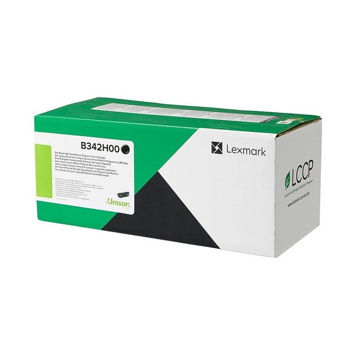 Lexmark oryginalny toner B342H00, black, 3000s, high capacity